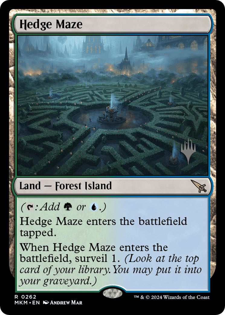 Hedge Maze (Promo Pack) [Murders at Karlov Manor Promos] | Mega City Incorporated