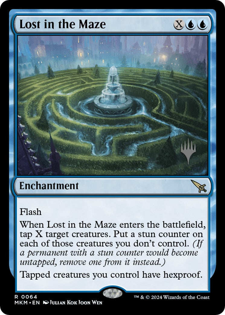 Lost in the Maze (Promo Pack) [Murders at Karlov Manor Promos] | Mega City Incorporated