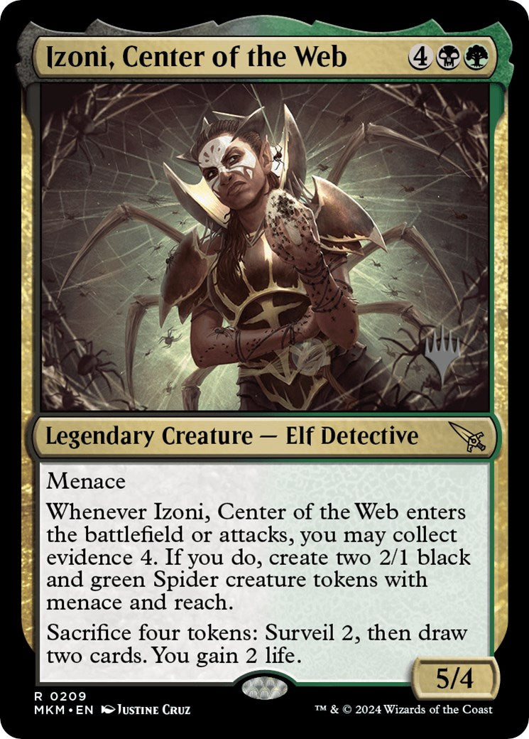 Izoni, Center of the Web (Promo Pack) [Murders at Karlov Manor Promos] | Mega City Incorporated