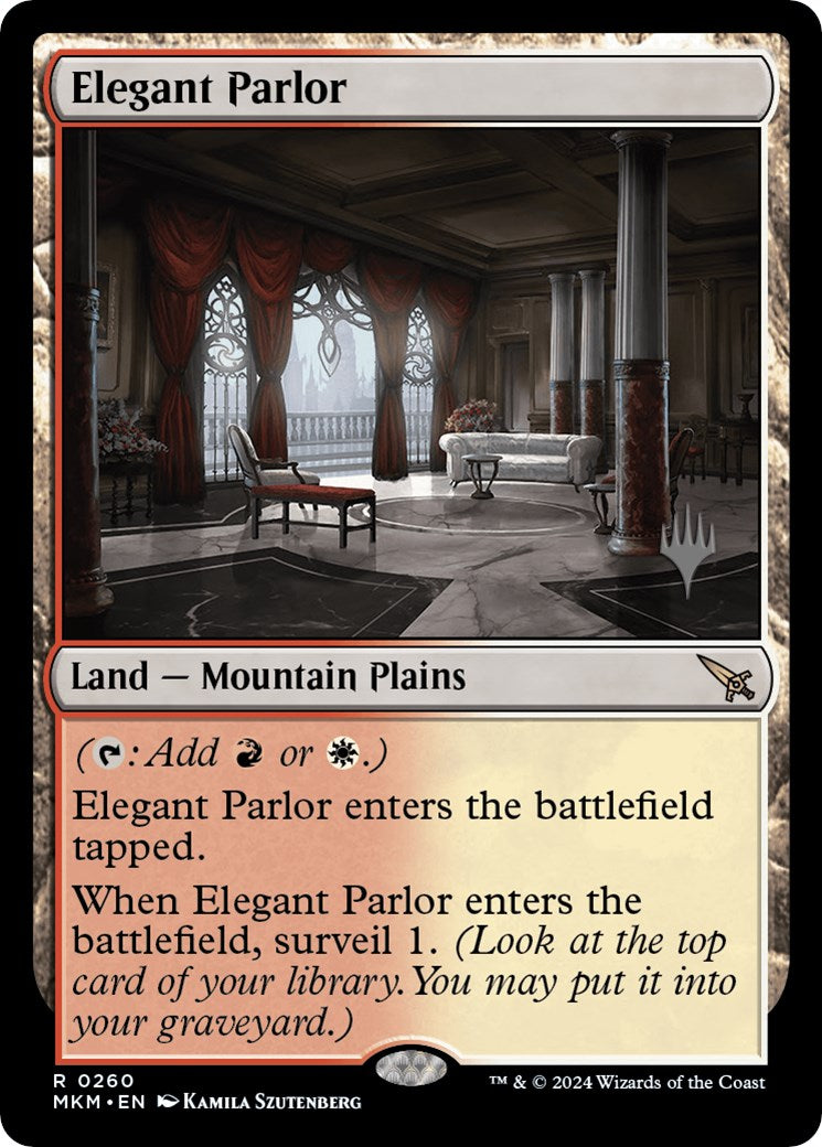 Elegant Parlor (Promo Pack) [Murders at Karlov Manor Promos] | Mega City Incorporated