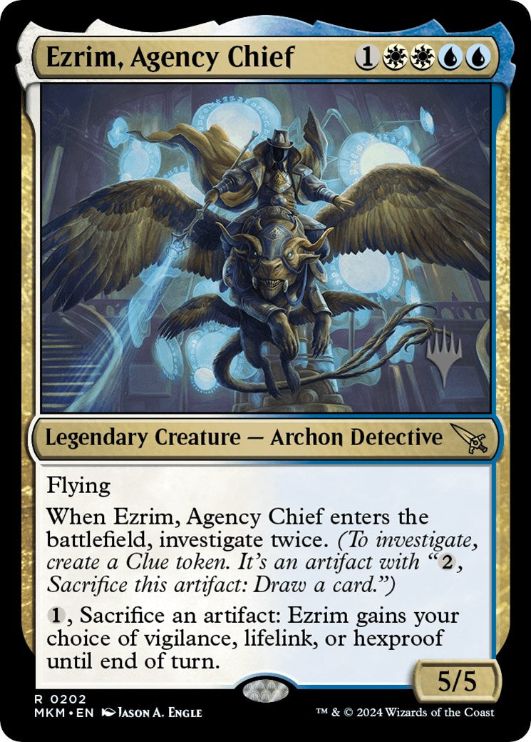 Ezrim, Agency Chief (Promo Pack) [Murders at Karlov Manor Promos] | Mega City Incorporated