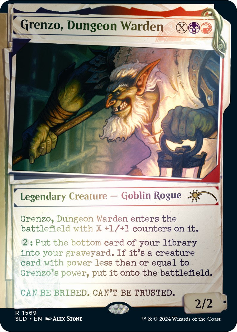 Grenzo, Dungeon Warden (Rainbow Foil) [Secret Lair Drop Series] | Mega City Incorporated