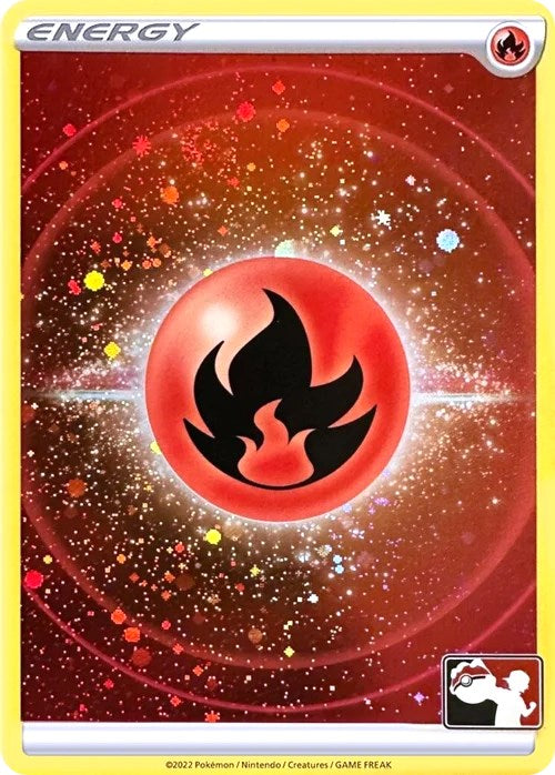 Fire Energy (Cosmos Holo) [Prize Pack Series Three] | Mega City Incorporated