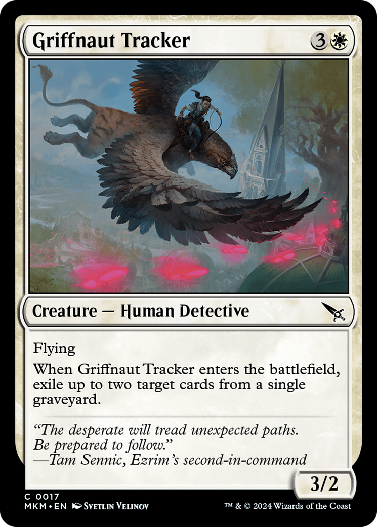 Griffnaut Tracker [Murders at Karlov Manor] | Mega City Incorporated