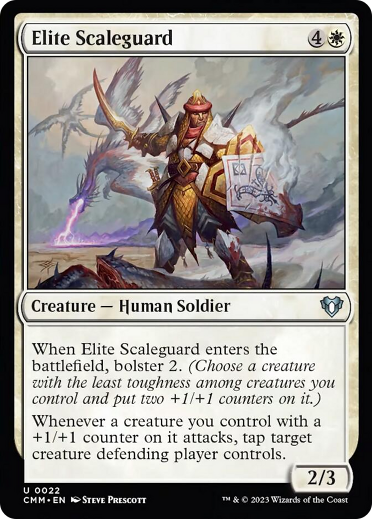 Elite Scaleguard [Commander Masters] | Mega City Incorporated