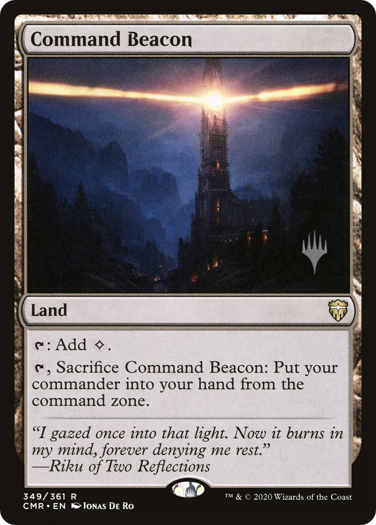 Command Beacon (Promo Pack) [Murders at Karlov Manor Promos] | Mega City Incorporated