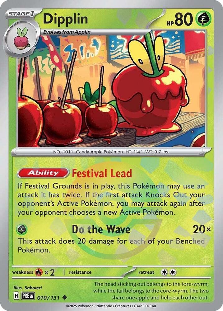 Dipplin (010/131) (Poke Ball Pattern) [Scarlet & Violet: Prismatic Evolutions] | Mega City Incorporated