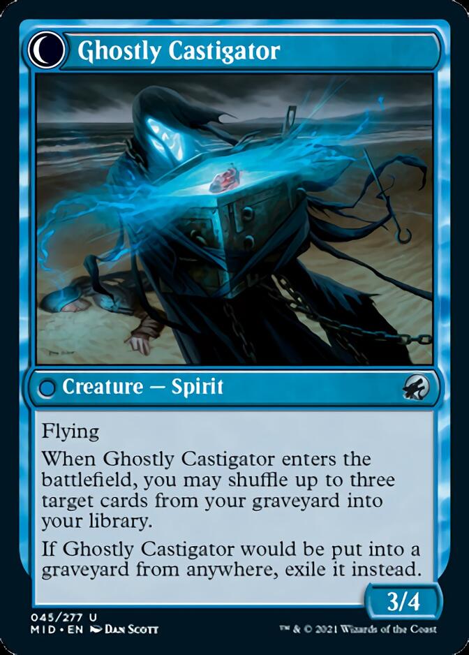 Covetous Castaway // Ghostly Castigator [Innistrad: Midnight Hunt] | Mega City Incorporated