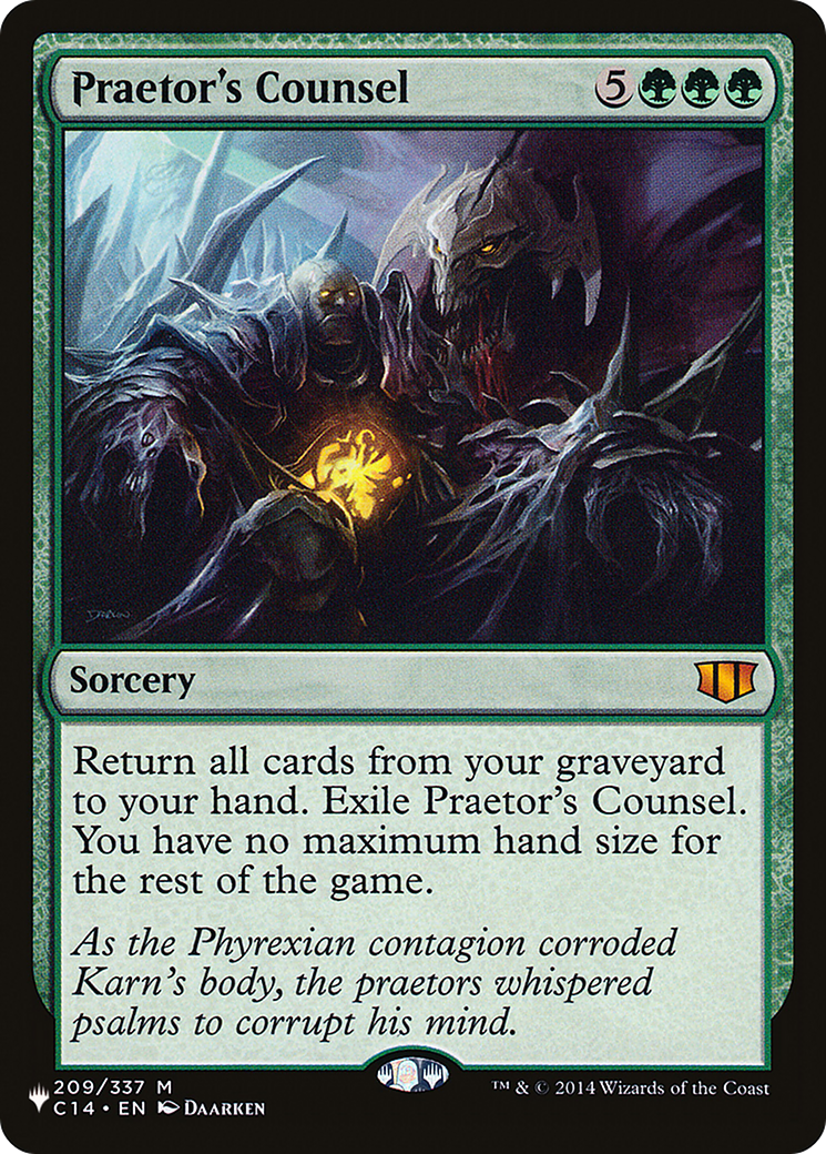 Praetor's Counsel [The List] | Mega City Incorporated
