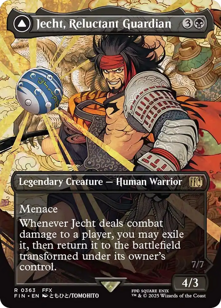 Jecht, Reluctant Guardian // Braska's Final Aeon (Borderless) [FINAL FANTASY] | Mega City Incorporated