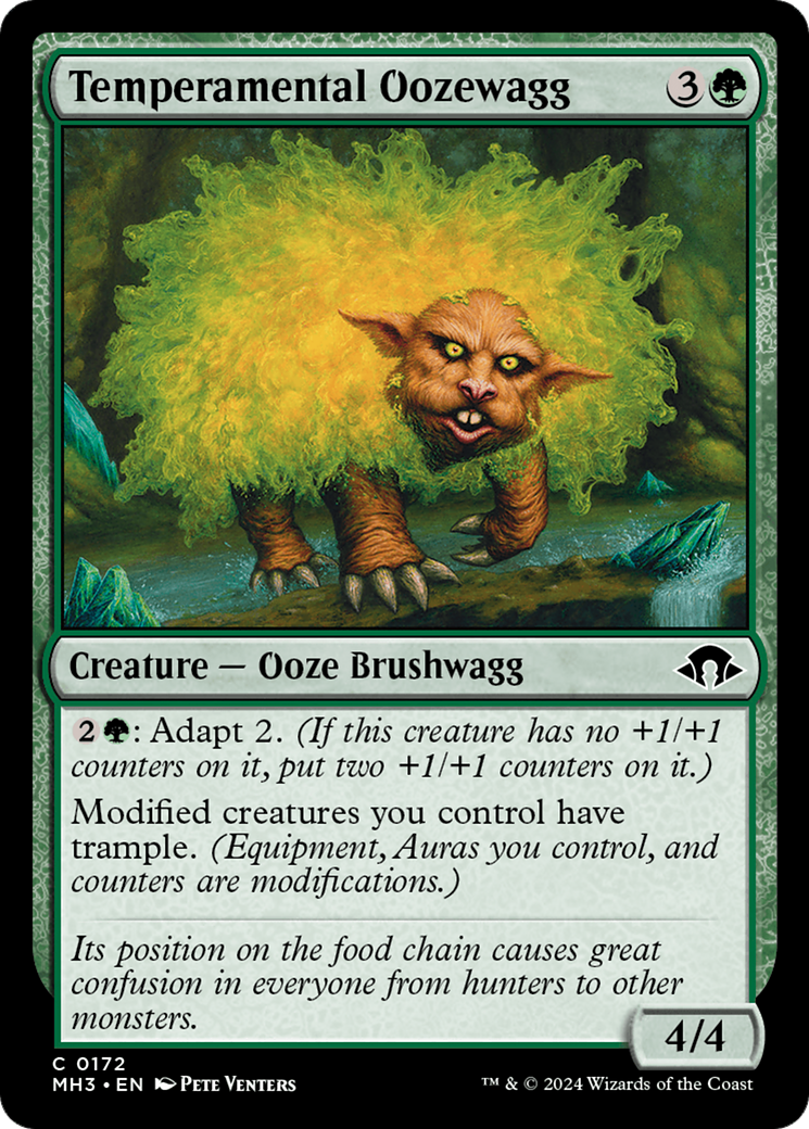 Temperamental Oozewagg [Modern Horizons 3] | Mega City Incorporated