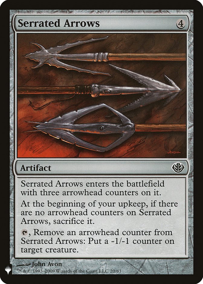 Serrated Arrows [Mystery Booster] | Mega City Incorporated