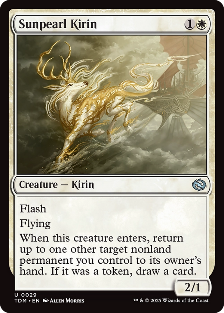 Sunpearl Kirin [Tarkir: Dragonstorm] | Mega City Incorporated