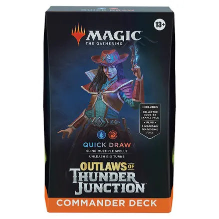 Outlaws of Thunder Junction Quick Draw Commander Deck | Mega City Incorporated