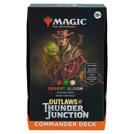 Outlaws of Thunder Junction Desert Bloom Commander Deck | Mega City Incorporated