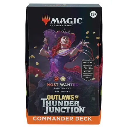 Outlaws of Thunder Junction Most Wanted Commander Deck | Mega City Incorporated