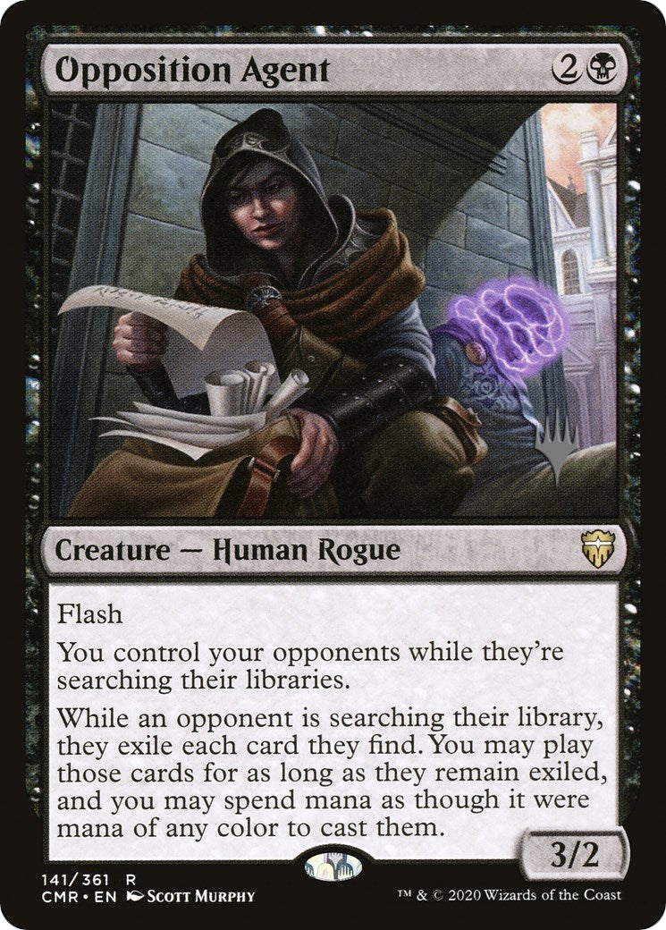 Opposition Agent (Promo Pack) [Murders at Karlov Manor Promos] | Mega City Incorporated