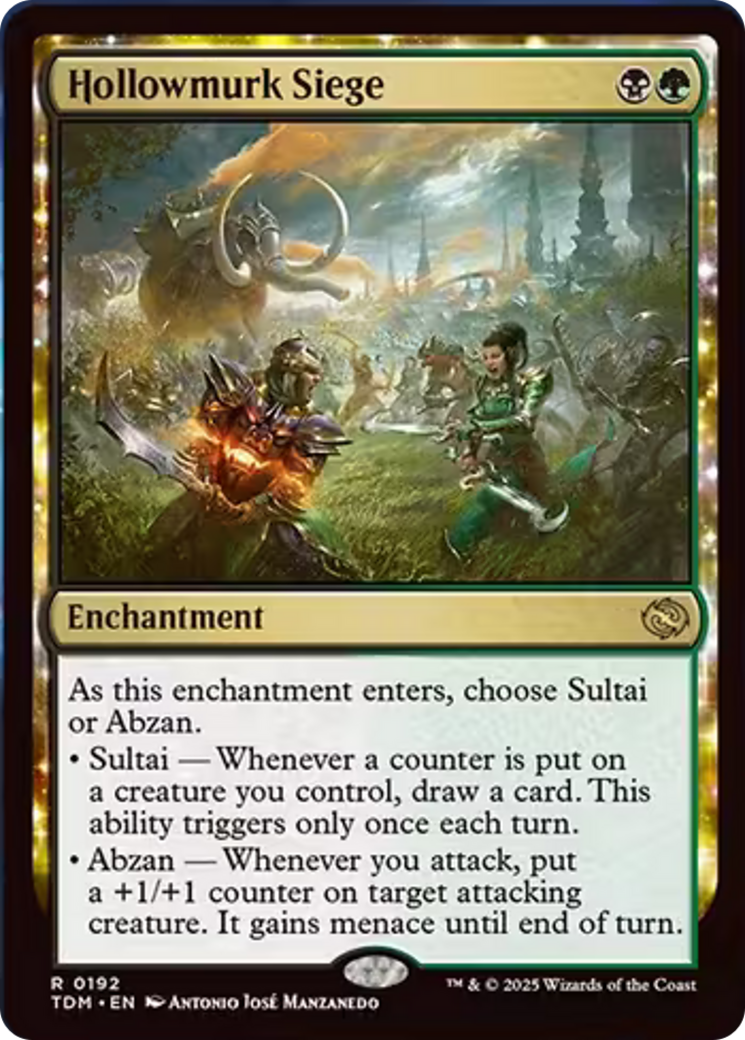 Hollowmurk Siege [Tarkir: Dragonstorm] | Mega City Incorporated