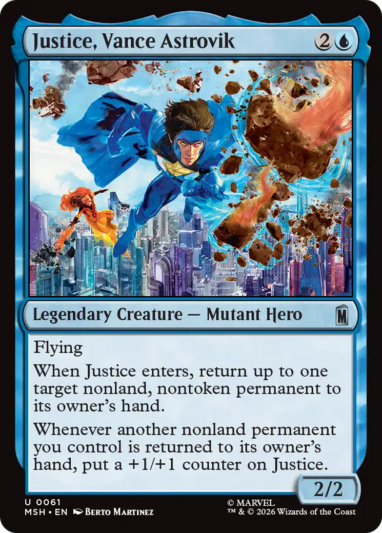 Justice, Vance Astrovik [Marvel Super Heroes] | Mega City Incorporated