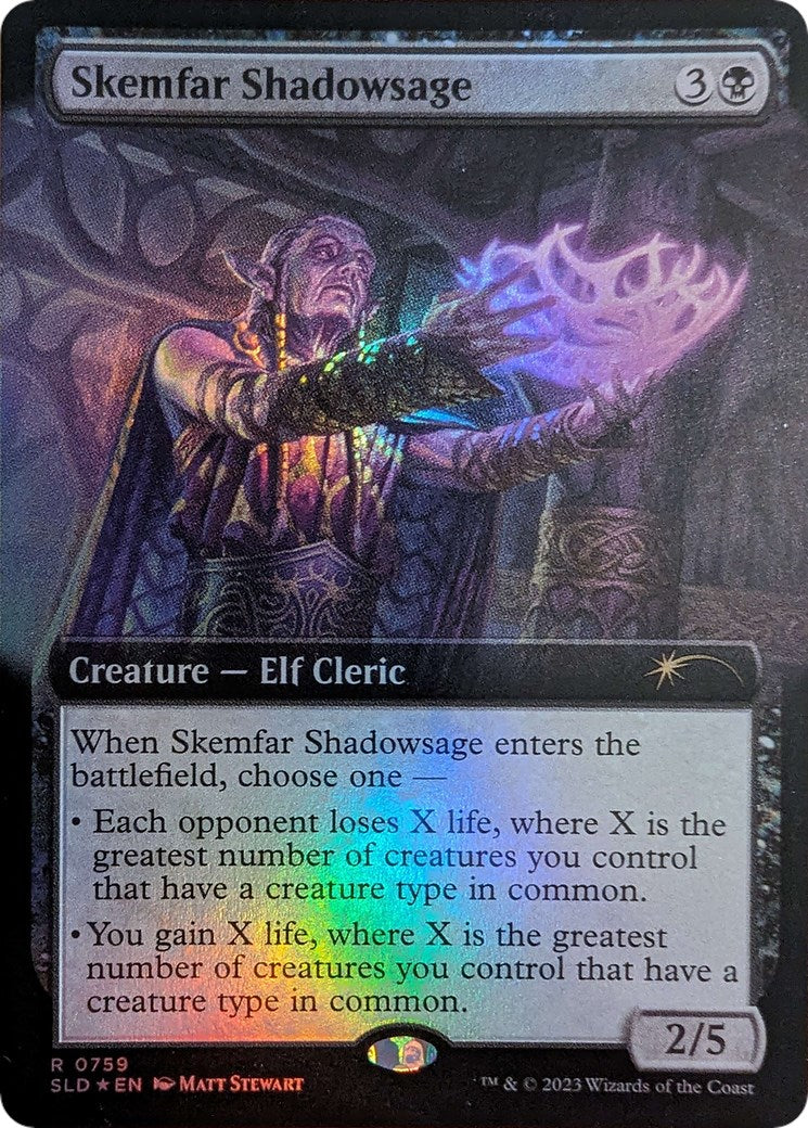 Skemfar Shadowsage (Extended Art) [Secret Lair Drop Series] | Mega City Incorporated