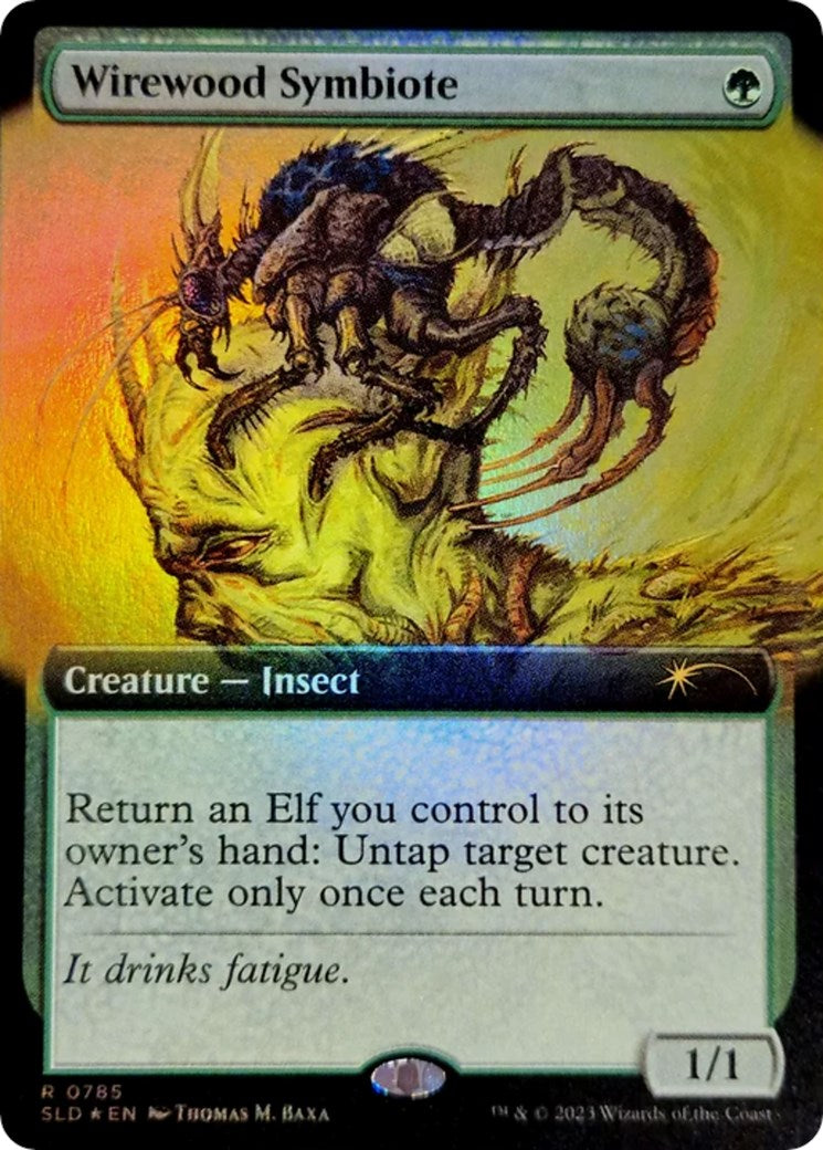 Wirewood Symbiote (Extended Art) [Secret Lair Drop Series] | Mega City Incorporated