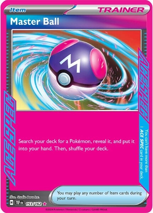 Master Ball (153/162) [Scarlet & Violet: Temporal Forces] | Mega City Incorporated