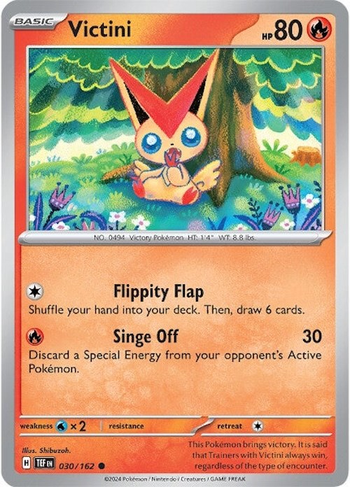 Victini (030/162) [Scarlet & Violet: Temporal Forces] | Mega City Incorporated