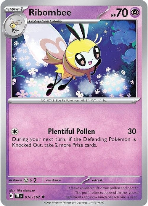 Ribombee (076/162) [Scarlet & Violet: Temporal Forces] | Mega City Incorporated