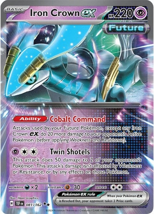 Iron Crown ex (081/162) [Scarlet & Violet: Temporal Forces] | Mega City Incorporated