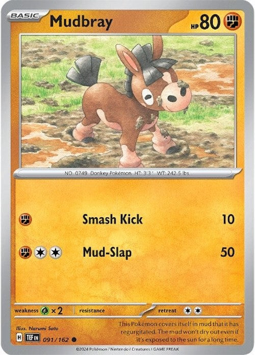 Mudbray (091/162) [Scarlet & Violet: Temporal Forces] | Mega City Incorporated