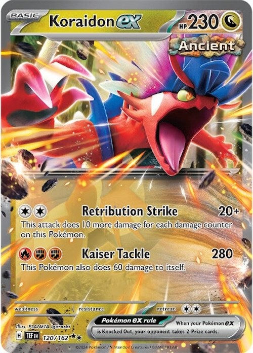 Koraidon ex (120/162) [Scarlet & Violet: Temporal Forces] | Mega City Incorporated