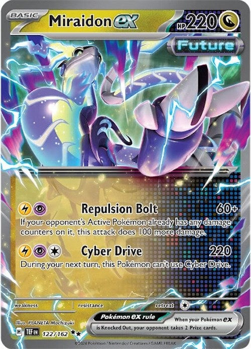 Miraidon ex (122/162) [Scarlet & Violet: Temporal Forces] | Mega City Incorporated