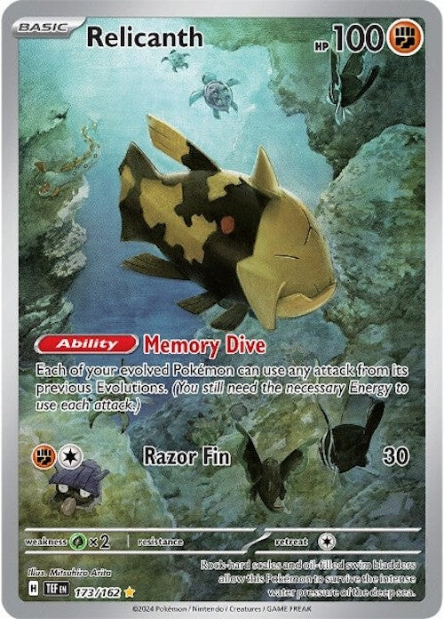 Relicanth (173/162) [Scarlet & Violet: Temporal Forces] | Mega City Incorporated