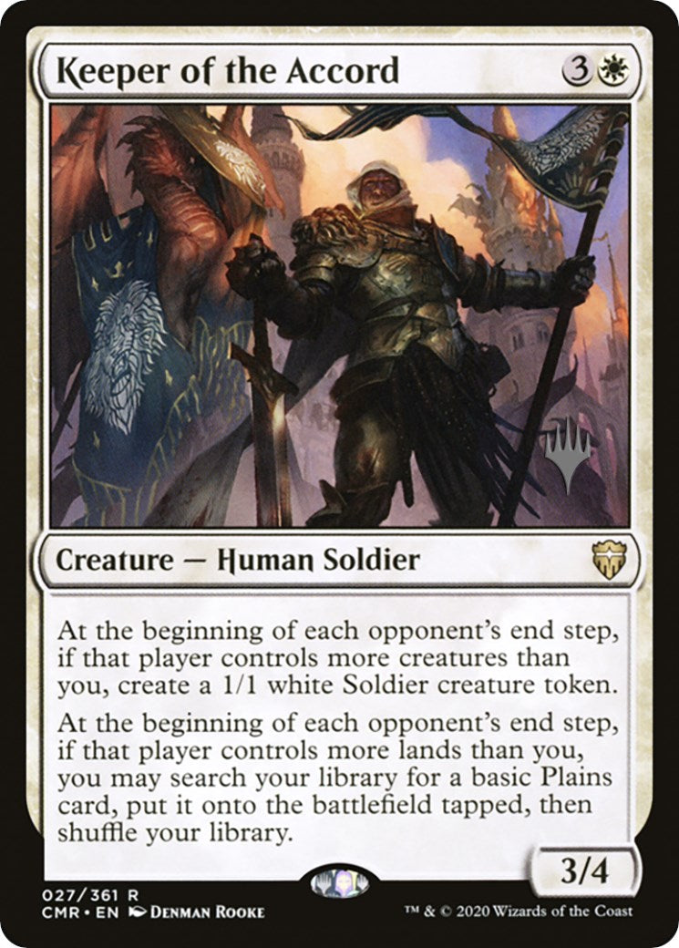 Keeper of the Accord (Promo Pack) [Murders at Karlov Manor Promos] | Mega City Incorporated