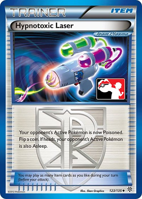 Hypnotoxic Laser (123/135) (Team Plasma) [League & Championship Cards] | Mega City Incorporated