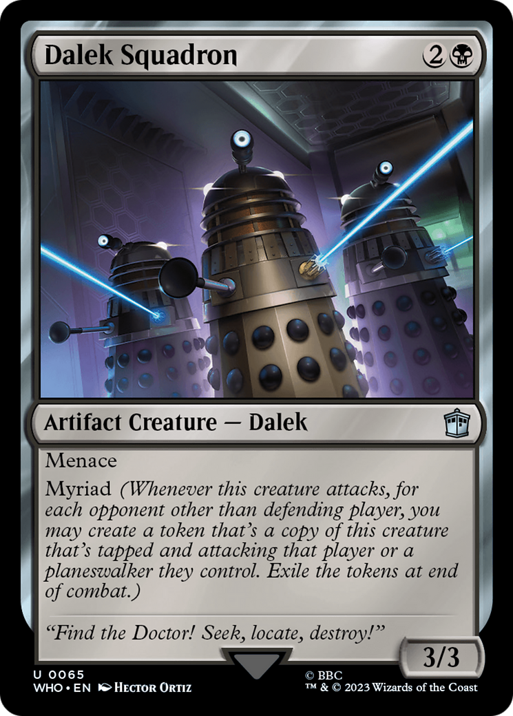 Dalek Squadron [Doctor Who] | Mega City Incorporated