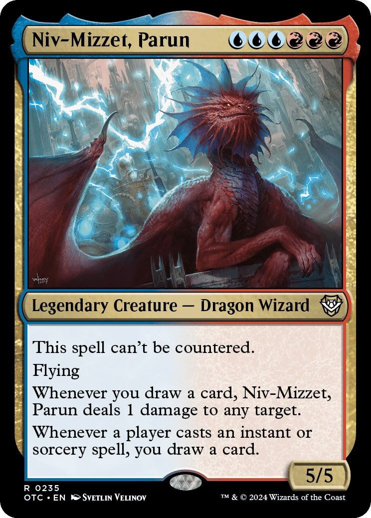 Niv-Mizzet, Parun [Outlaws of Thunder Junction Commander] | Mega City Incorporated