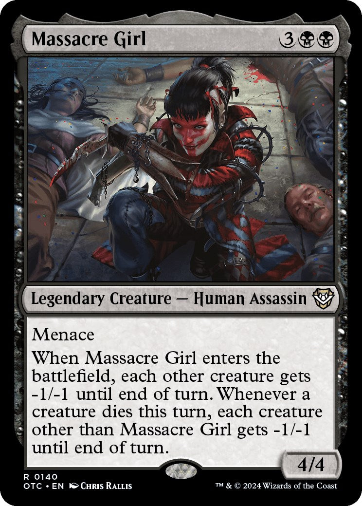 Massacre Girl [Outlaws of Thunder Junction Commander] | Mega City Incorporated