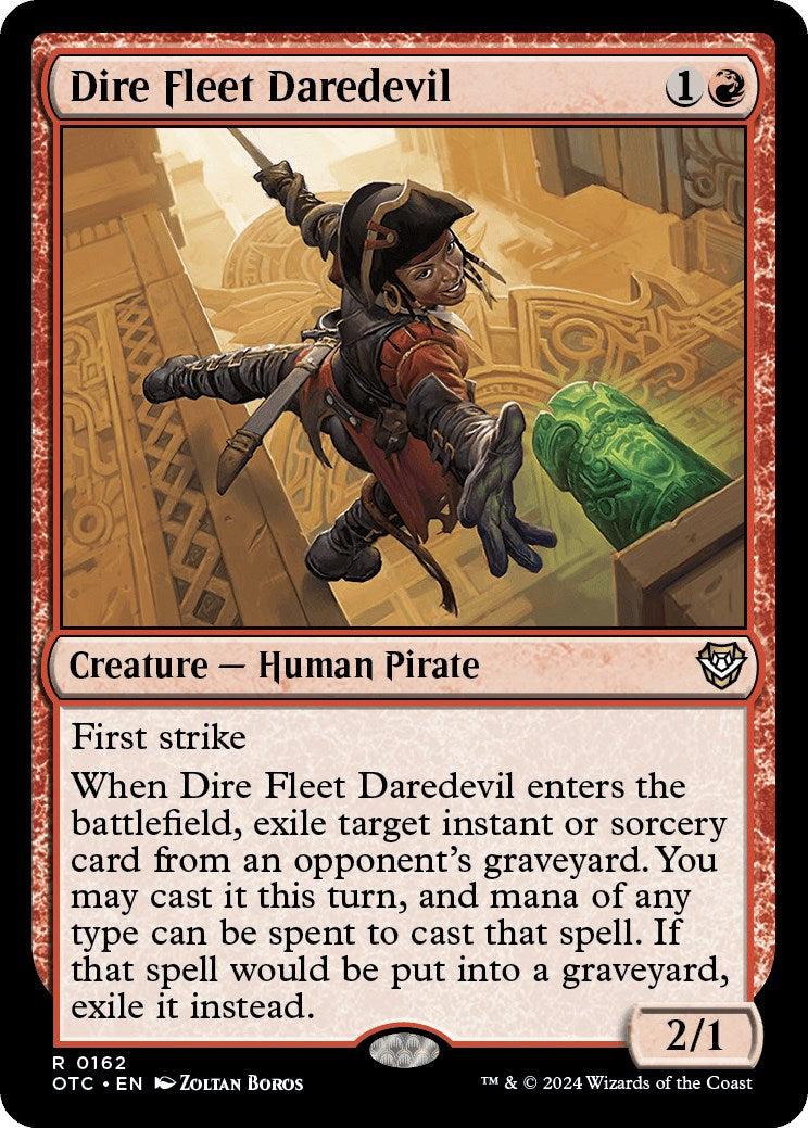 Dire Fleet Daredevil [Outlaws of Thunder Junction Commander] | Mega City Incorporated