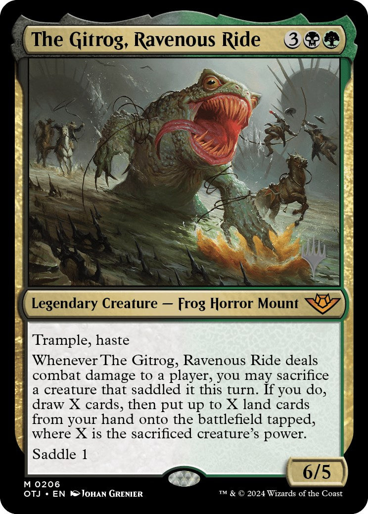 The Gitrog, Ravenous Ride (Promo Pack) [Outlaws of Thunder Junction Promos] | Mega City Incorporated