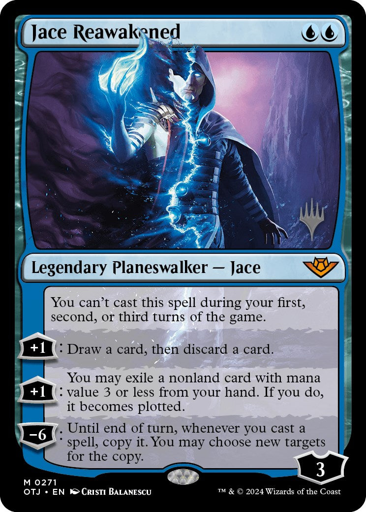 Jace Reawakened (Promo Pack) [Outlaws of Thunder Junction Promos] | Mega City Incorporated