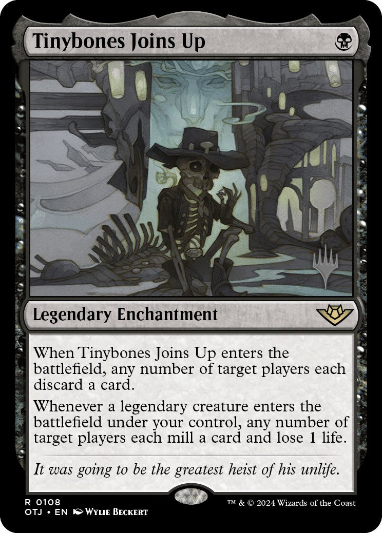 Tinybones Joins Up (Promo Pack) [Outlaws of Thunder Junction Promos] | Mega City Incorporated
