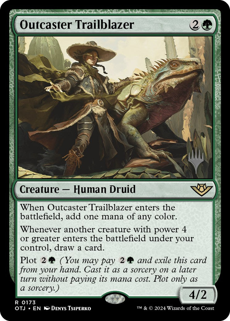 Outcaster Trailblazer (Promo Pack) [Outlaws of Thunder Junction Promos] | Mega City Incorporated