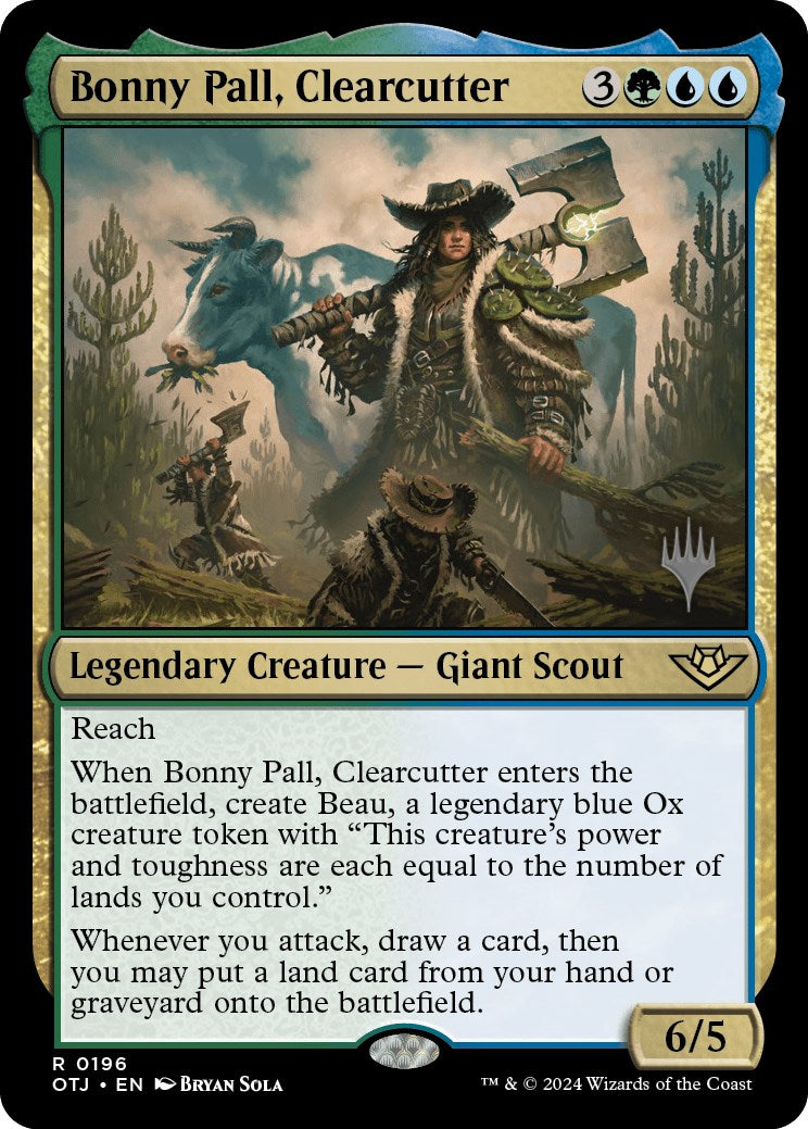 Bonny Pall, Clearcutter (Promo Pack) [Outlaws of Thunder Junction Promos] | Mega City Incorporated