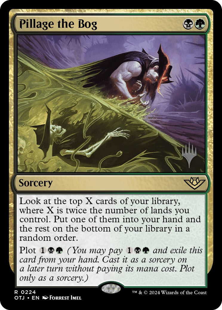 Pillage the Bog (Promo Pack) [Outlaws of Thunder Junction Promos] | Mega City Incorporated