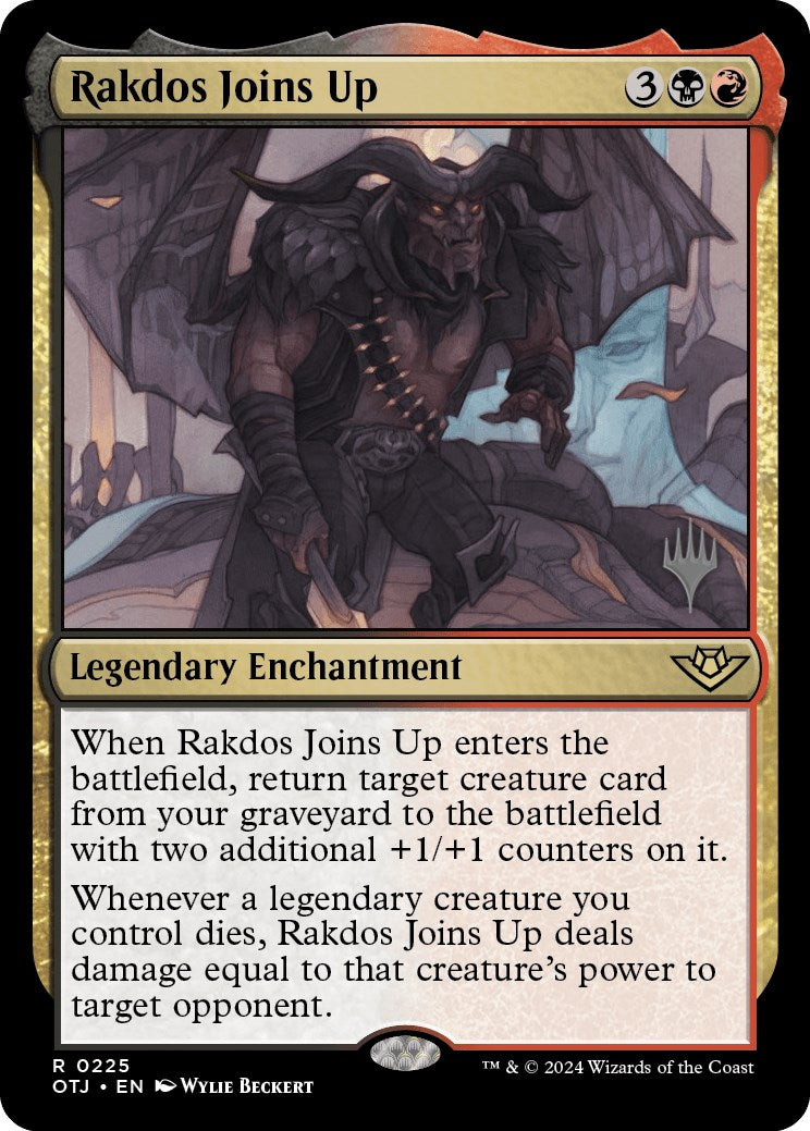 Rakdos Joins Up (Promo Pack) [Outlaws of Thunder Junction Promos] | Mega City Incorporated