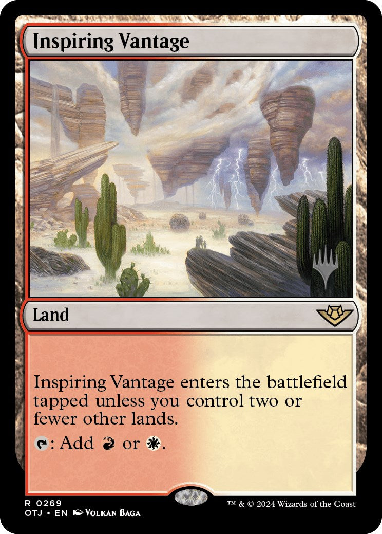 Inspiring Vantage (Promo Pack) [Outlaws of Thunder Junction Promos] | Mega City Incorporated