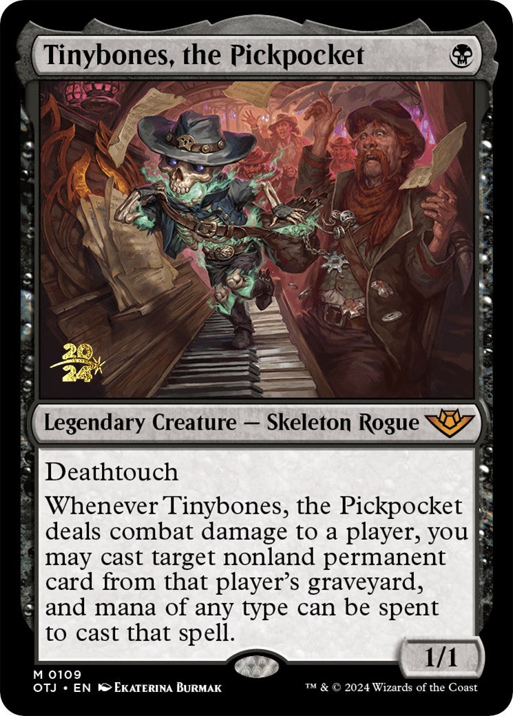 Tinybones, the Pickpocket [Outlaws of Thunder Junction Prerelease Promos] | Mega City Incorporated