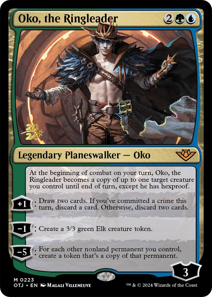 Oko, the Ringleader [Outlaws of Thunder Junction Prerelease Promos] | Mega City Incorporated