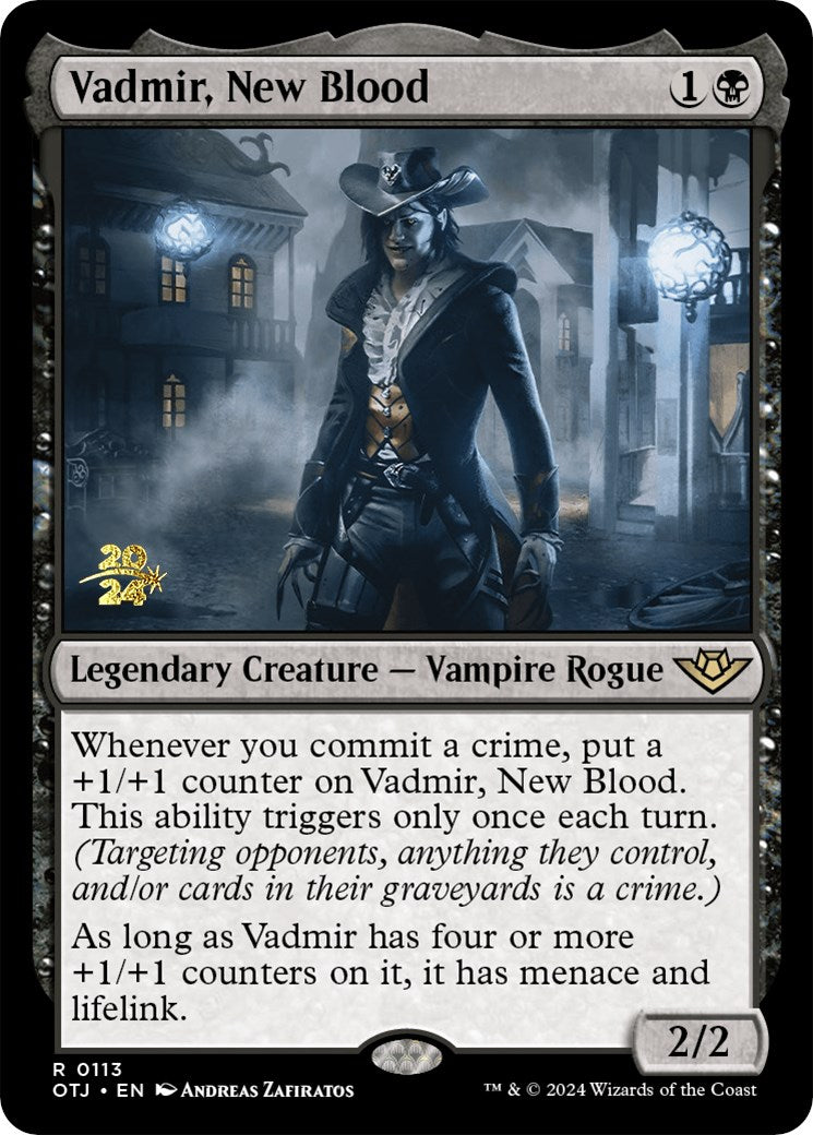 Vadmir, New Blood [Outlaws of Thunder Junction Prerelease Promos] | Mega City Incorporated